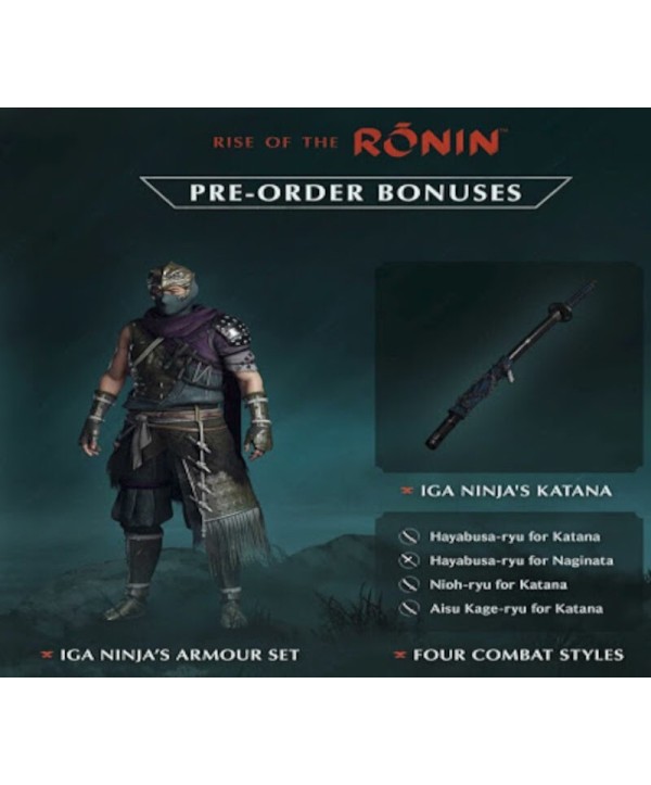Rise of the Ronin - Pre-Order Bonus DLC/AU PS5 PlayStation 5 Key 